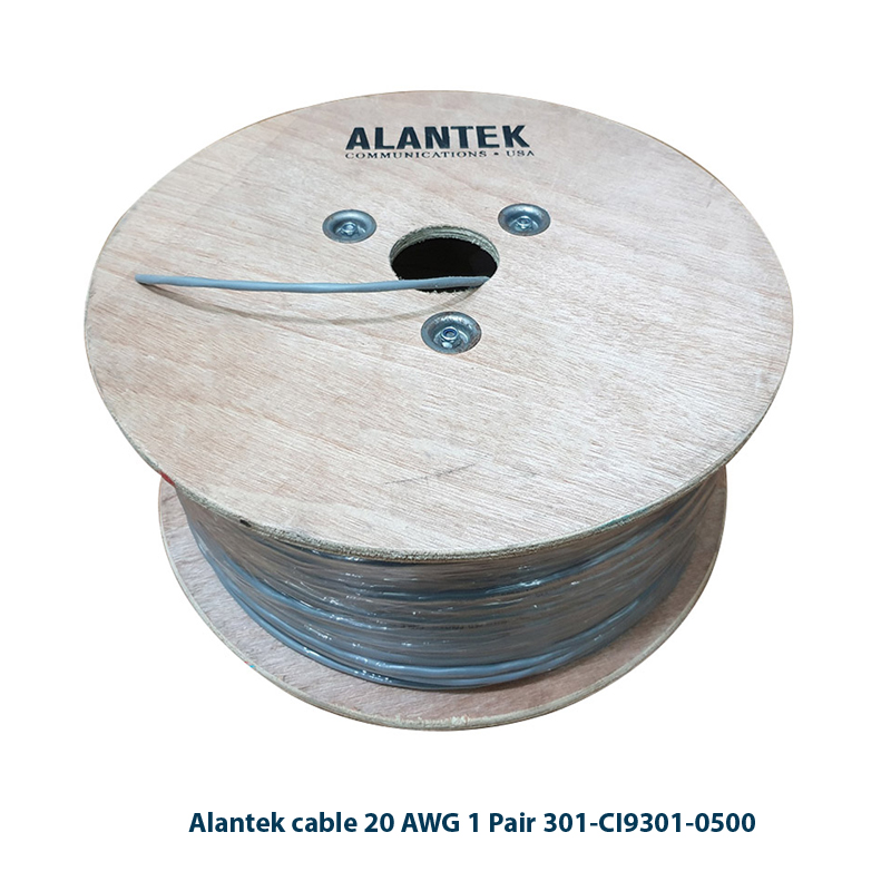 Cáp điều khiển Alanatek 20AWG 1 pair cuộn 500m mã :301-CI9301-0500 chính hãng